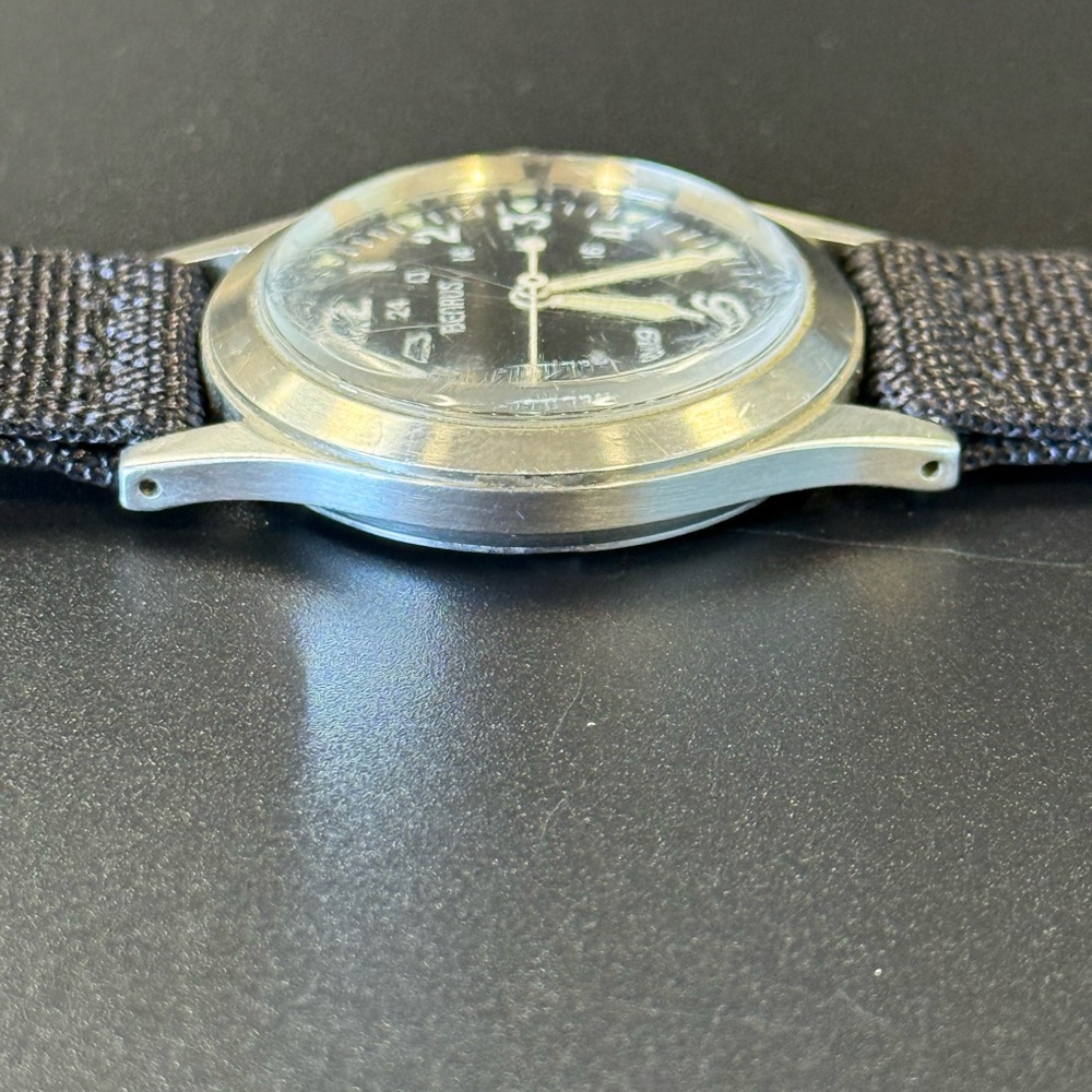Benrus MIL-W-46374 Field Style Reissue Watch Military Handwind Watch PLEASE READ - Picture 9 of 10